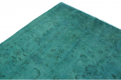 Vintage Teppich Türkis in 380x280 (6 / 8)