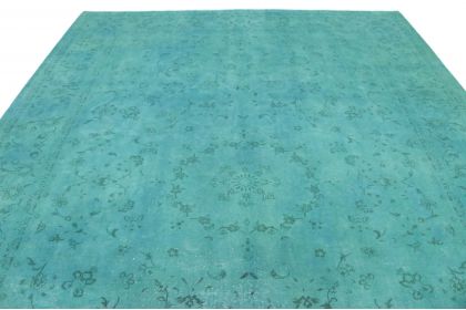 Vintage Teppich Türkis in 380x280 (7 / 8)