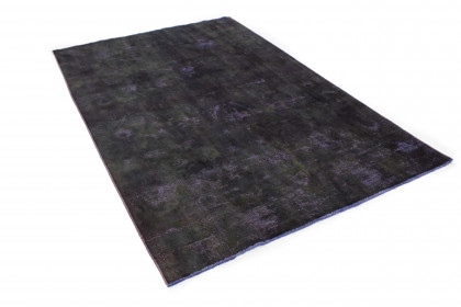 Vintage Teppich Schwarz in 280x190 (3 / 6)