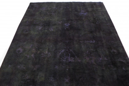 Vintage Teppich Schwarz in 280x190 (4 / 6)