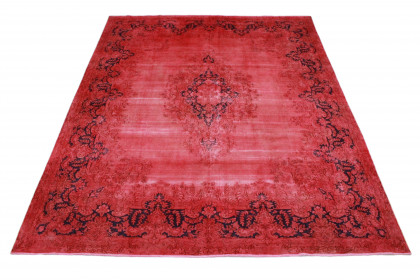 Vintage Rug Rose Red in 380x290 (1 / 5)