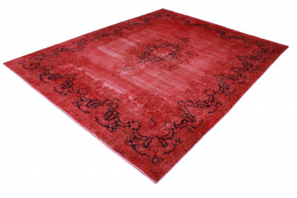 Vintage Teppich Rosa Rot in 380x290 (3 / 5)
