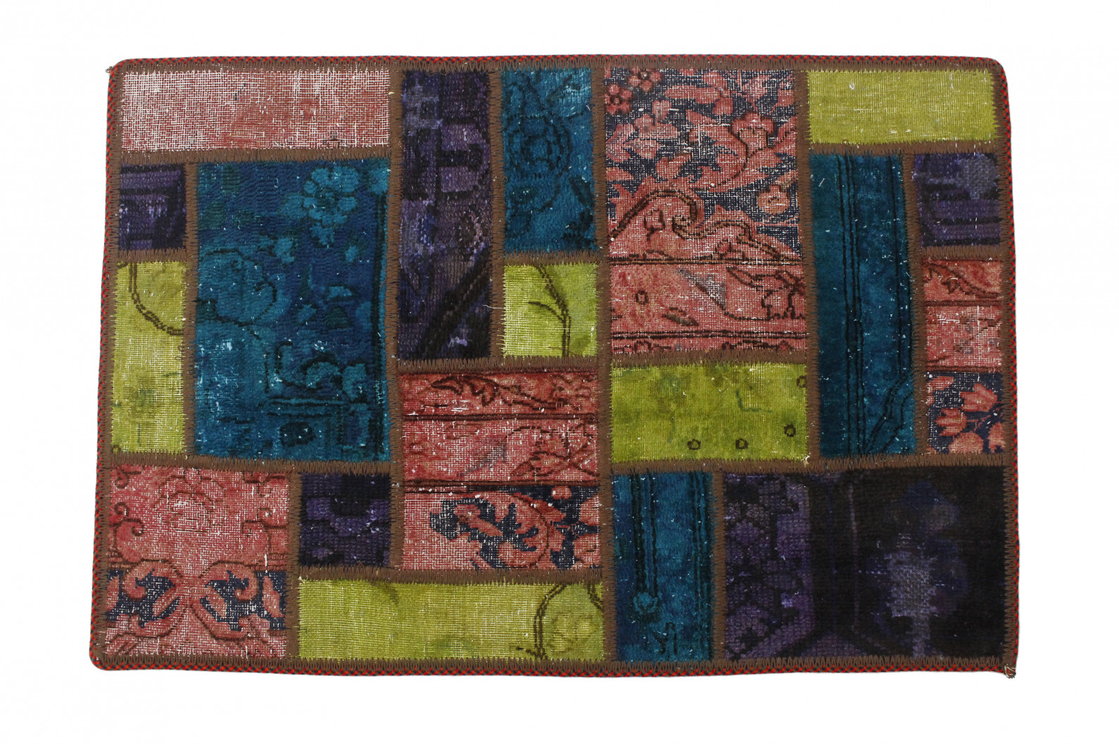 Patchwork Teppich in 90x60 (1001-3654) - carpetido.de
