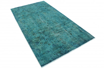 Vintage Rug Turquoise in 290x160 (3 / 4)