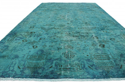 Vintage Rug Turquoise in 290x160 (2 / 4)