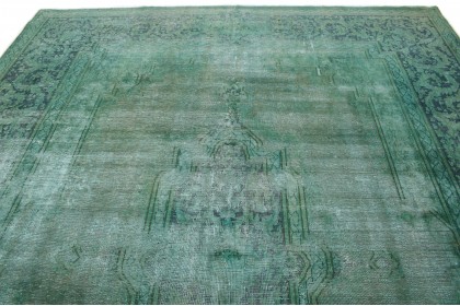 Vintage Rug Turquoise Green in 410x310 (6 / 6)