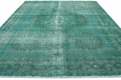 Vintage Teppich Türkis in 300x220 (4 / 5)