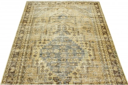 Vintage Teppich Braun Beige in 190x120 (5 / 5)