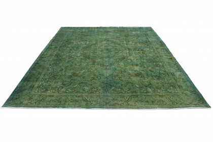 Vintage Teppich Grün in 390x290 (2 / 5)
