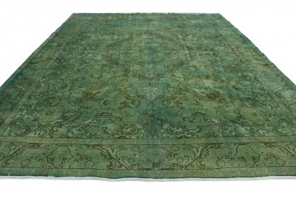 Vintage Teppich Grün in 390x290 (3 / 5)