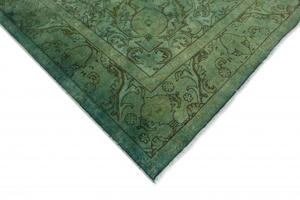 Vintage Teppich Grün in 390x290 (5 / 5)
