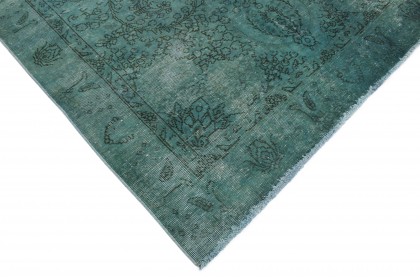 Vintage Teppich Türkis in 280x190 (5 / 5)