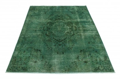 Vintage Teppich Grün in 300x190 (1 / 4)