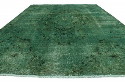 Vintage Teppich Grün in 300x190 (2 / 4)