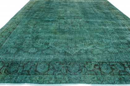 Vintage Teppich Türkis in 420x320 (4 / 5)