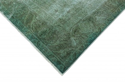 Vintage Rug Green Gray in 350x290 (5 / 5)