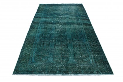 Vintage Rug Turquoise in 270x150