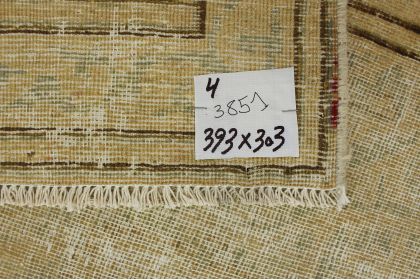 Vintage Teppich Gelb in 390x300 (7 / 7)