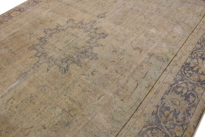 Vintage Teppich Grau Blau in 410x290 (5 / 7)