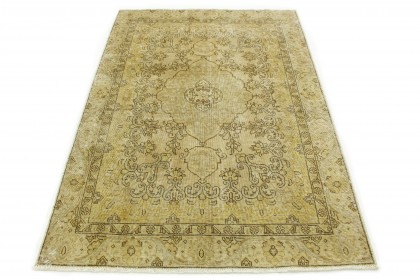 Vintage Teppich Beige in 190x130 (4 / 4)