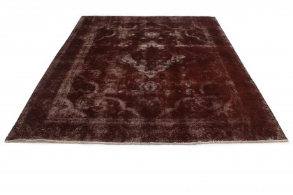 Vintage Rug Rust Brown in 330x240