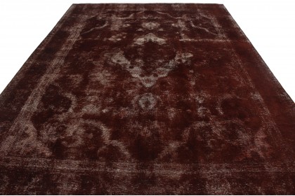 Vintage Rug Rust Brown in 330x240 (3 / 3)