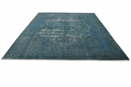 Vintage Rug Turquoise Blue in 380x290 (2 / 5)