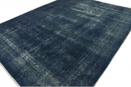 Vintage Teppich Türkis Blau in 370x290 (6 / 6)