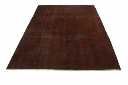 Vintage Teppich Braun Rost in 310x230