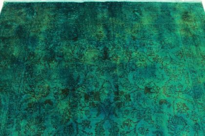 Vintage Teppich Grün in 310x190cm (10 / 10)