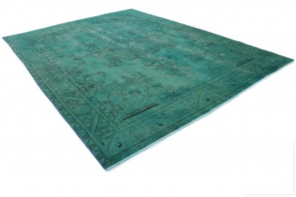 Vintage Teppich Türkis in 390x300cm (12 / 15)