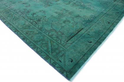Vintage Teppich Türkis in 390x300cm (14 / 15)