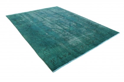 Vintage Rug Turquoise in 390x300cm (12 / 15)