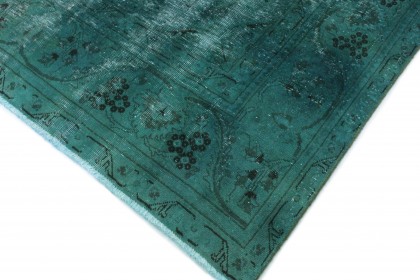 Vintage Rug Turquoise in 390x300cm (14 / 15)