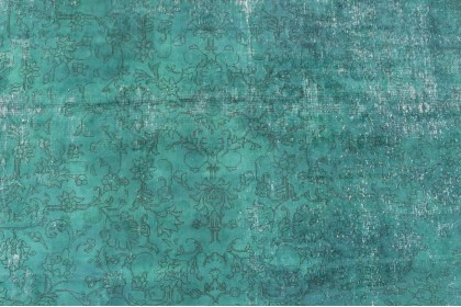 Vintage Teppich Türkis in 380x300cm (3 / 5)