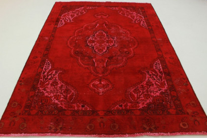 Vintage Rug Red in 280x190cm (2 / 7) Vintage Rug Red in 280x190cm (2 / 7)