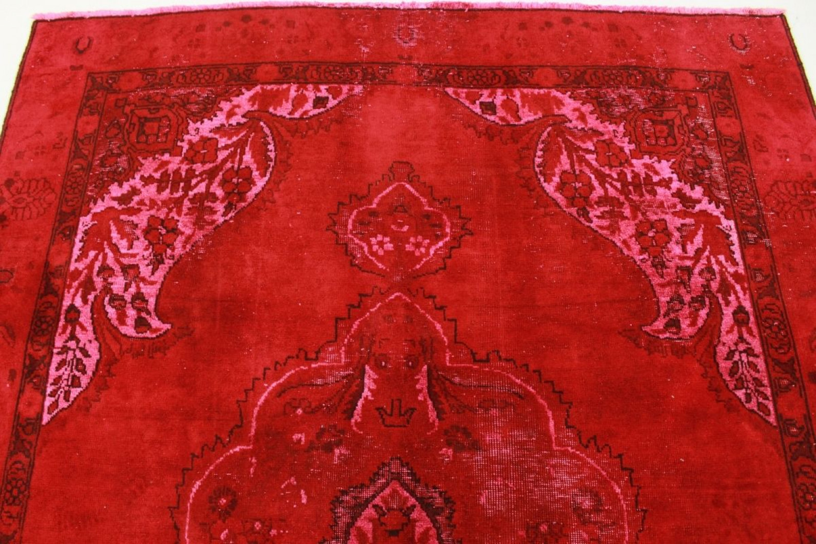Vintage Teppich Rot in 280x190cm (3 / 7) Vintage Teppich Rot in 280x190cm (3 / 7)