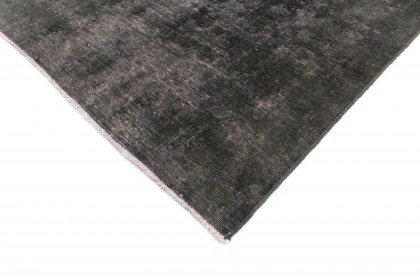 Vintage Teppich Schwarz Rosa in 160x150 (6 / 8)