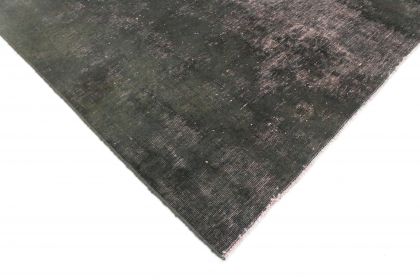 Vintage Teppich Schwarz Rosa in 160x150 (7 / 8)