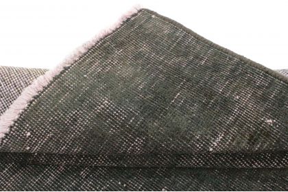 Vintage Teppich Schwarz Rosa in 160x150 (8 / 8)