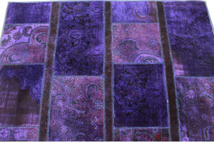 Patchwork Teppich in 200x150cm (3 / 6)