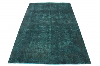 Vintage Rug Dark Turquoise in 390x250