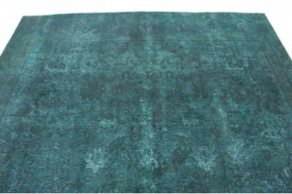 Vintage Teppich Dunkel Türkis in 390x250 (4 / 8)