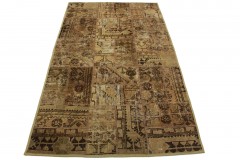 Patchwork Rug Brown in 200x120cm