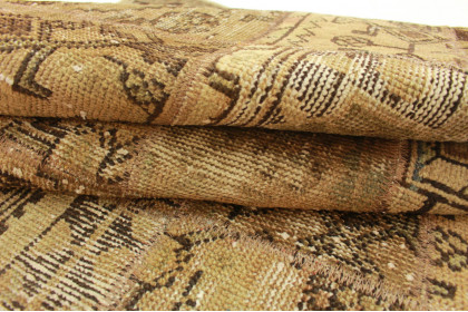 Patchwork Rug Brown in 200x120cm (5 / 5)