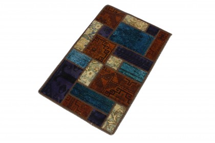 Patchwork Teppich in 90x60 (2 / 2)