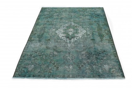 Vintage Teppich Türkis in 330x220cm