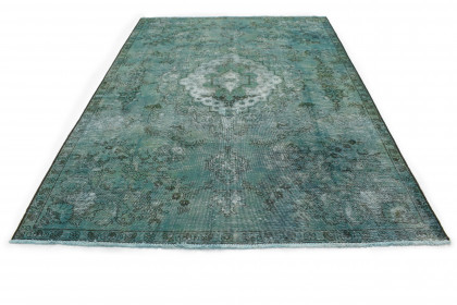 Vintage Rug Turquoise in 330x220cm (2 / 5)
