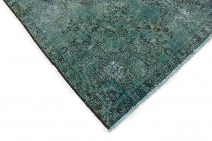 Vintage Rug Turquoise in 330x220cm (5 / 5)