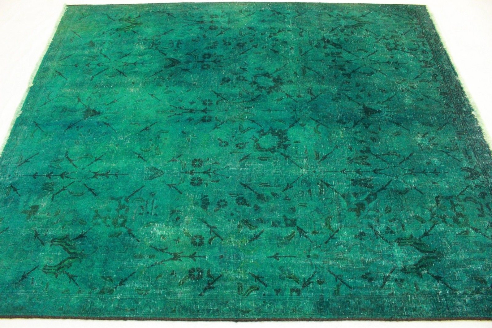 Vintage Rug Green in 220x190cm (10045025) carpetido.de